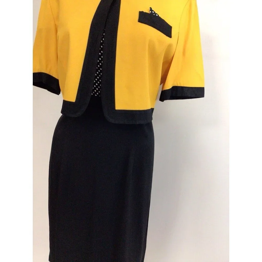Perceptions Vintage Dress 90’s Power Suit Womens 10 - Picture 8 of 8